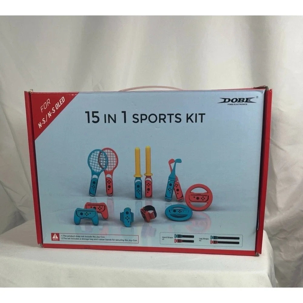 15 in 1 Switch 2 Sports Bundle Accessories Kit For Nintendo Switch 2 Joy con